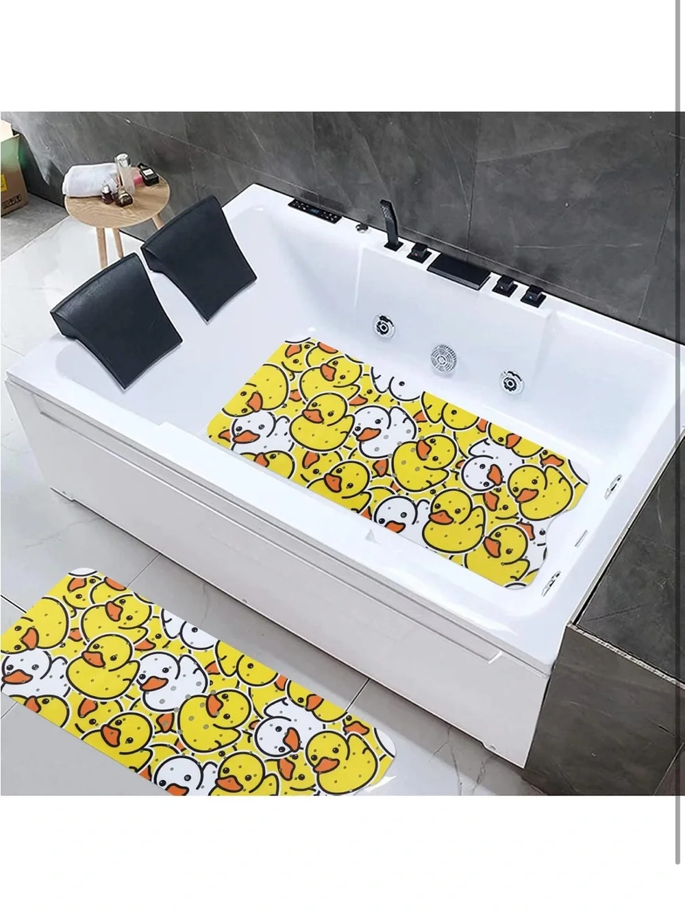 Bath Mat for Tub Non Slip Baby Kids Bathtub Mat Extra Long 40X16 Inch